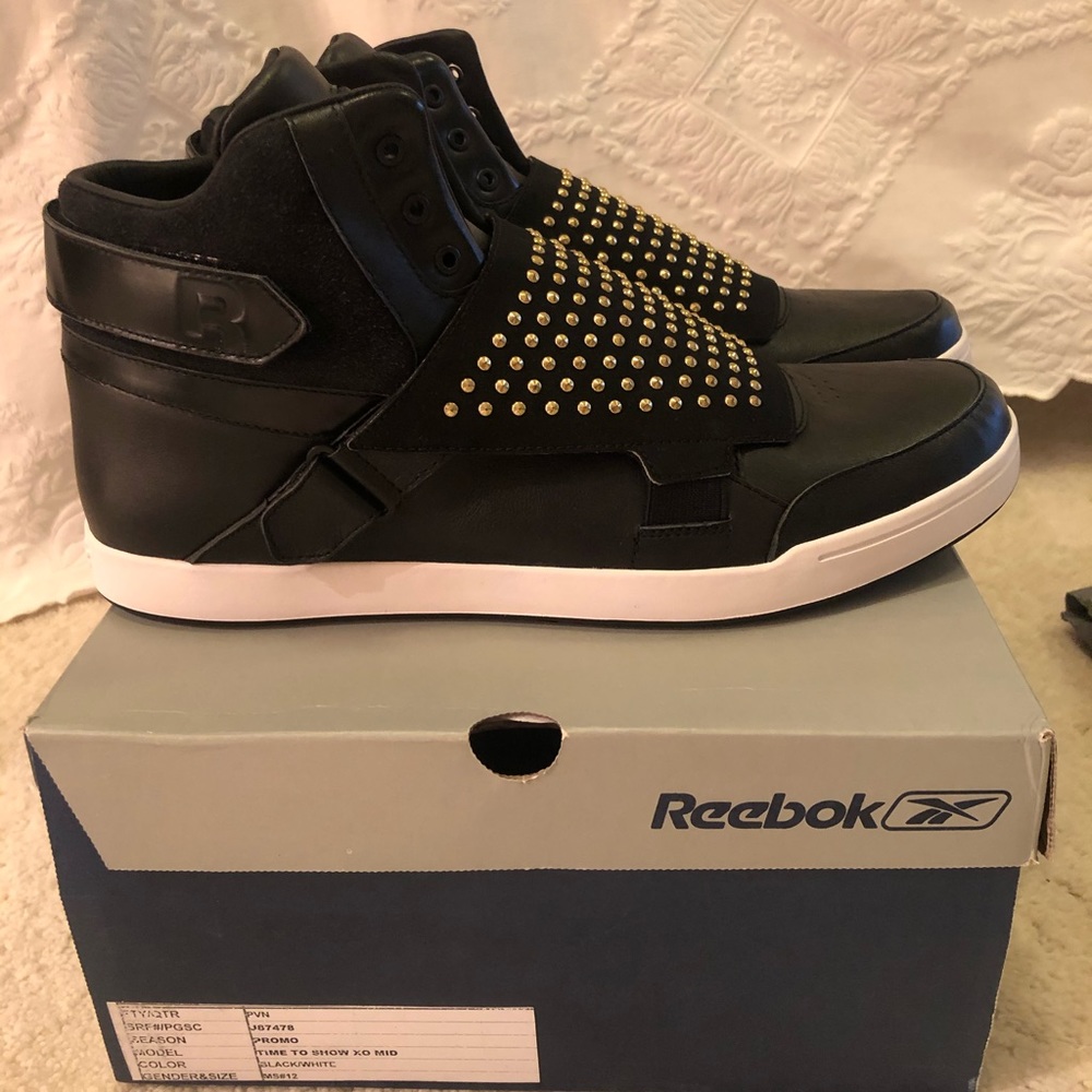 Reebok Time to Show sneekers XO MID in black/gold